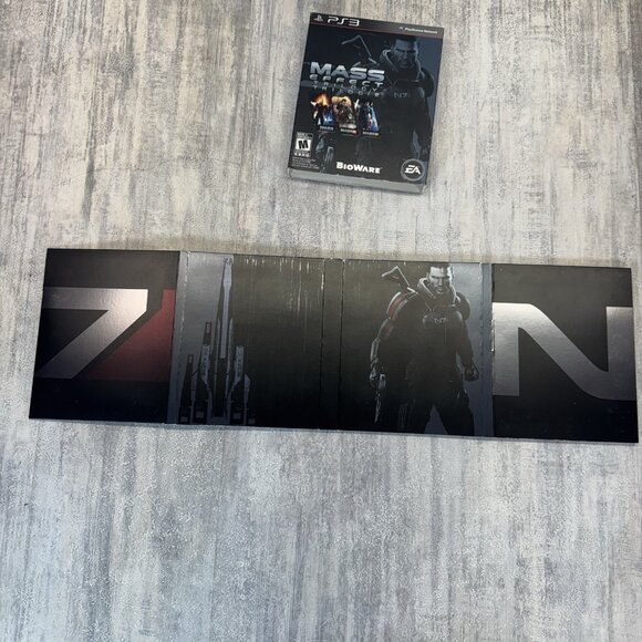 Mass Effect Trilogy Sony PlayStation 3 PS3 Complete CIB Tested Excellent - Picture 5 of 12